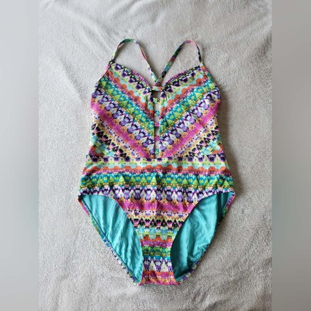 Bleu Rod Beattie One Piece Swimsuit Size 10